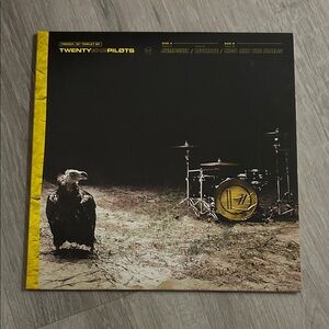 Twenty One Pilots Clear Yellow Special Vinyl Record Trench 10” Triplet EP